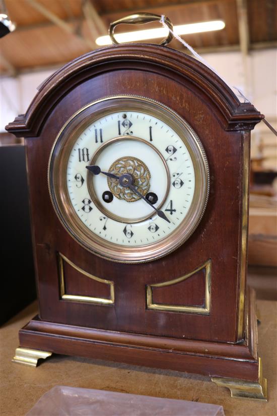 Mahogany chiming clock